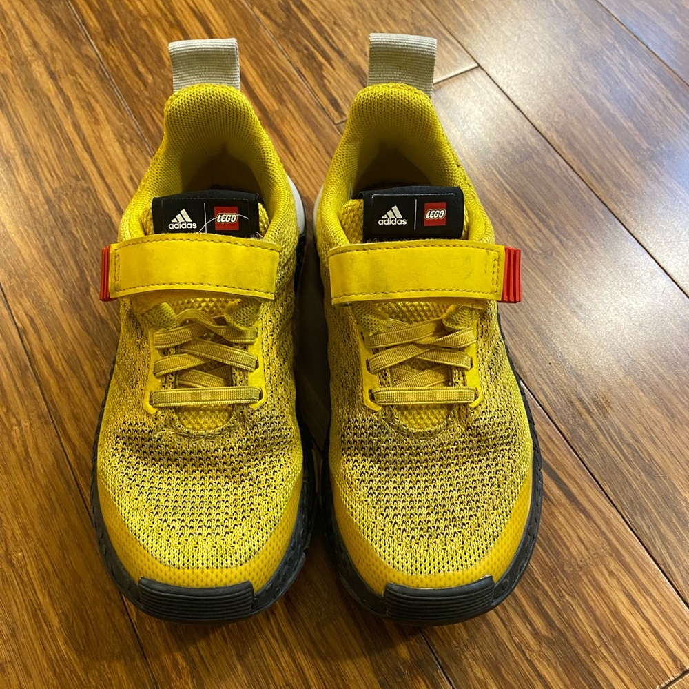 Kids Lego adidas shoes.